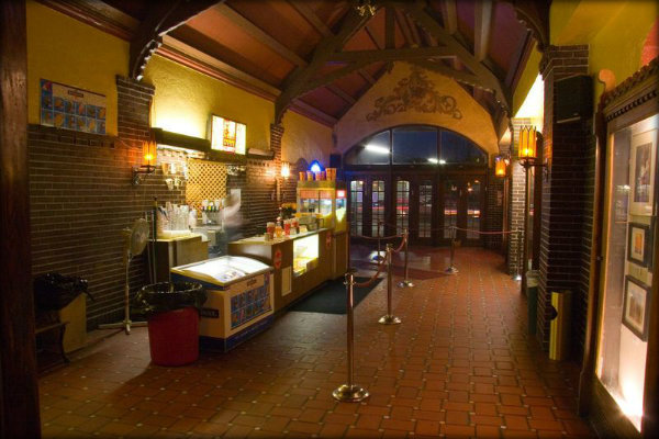Inside The Catlow lobby showing detail of the architecture