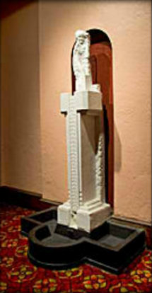 Statue in lobby by Alfonso Iannelli